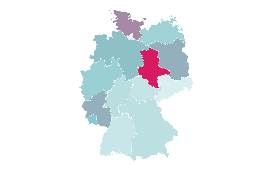 Affinity by region — Alexandra Breckenridge, Germany