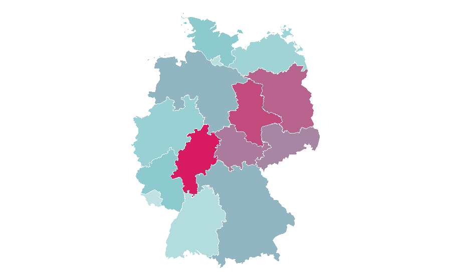 Affinity by region — Alexandra Daddario, Germany
