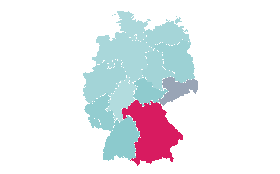 Affinité par région — Alfons Schuhbeck, Allemagne