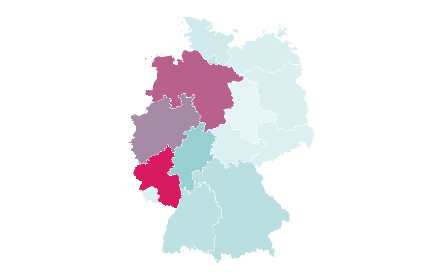 Affinity by region — Algemeen Dagblad, Germany