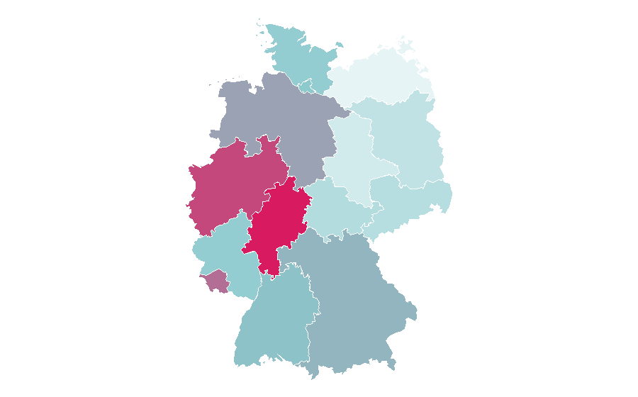 Affinity by region — Ali (film), Germany