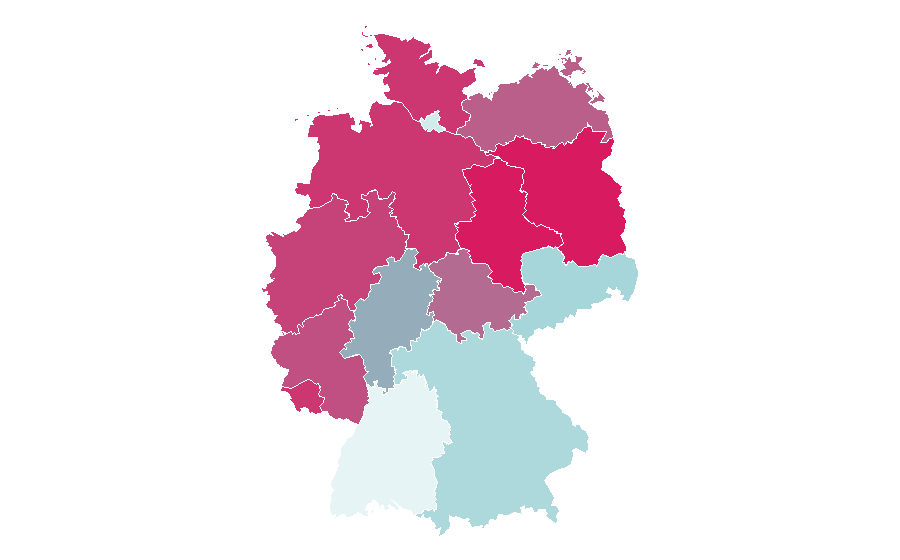 Affinity by region — Ali Larter, Germany