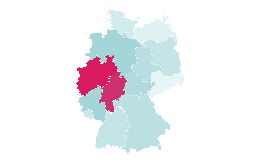Affinity by region — All-inclusive resort, Germany