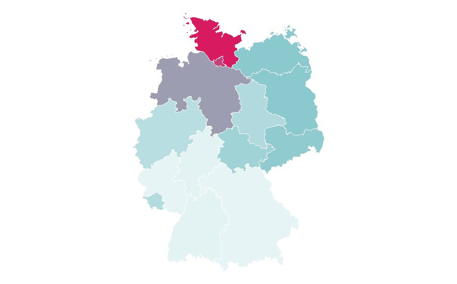 Affinity by region — Alli Neumann, Germany
