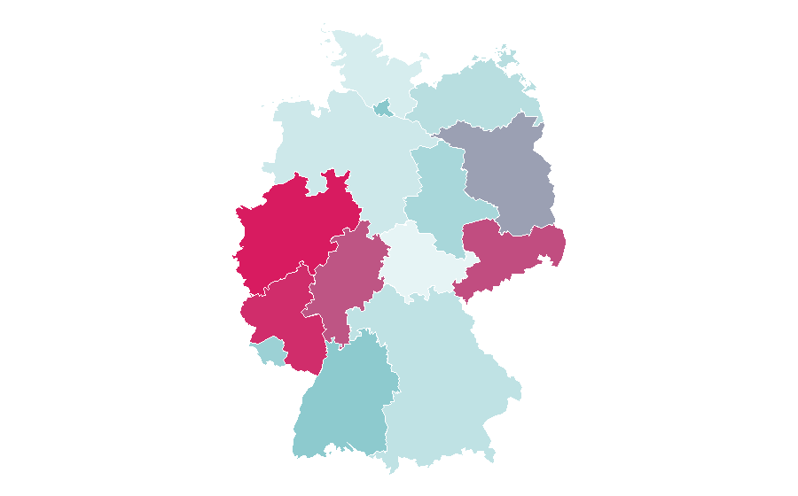 Affinity by region — Allkpop, Germany