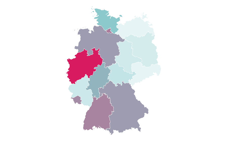 Affinity by region — Almond milk, Germany