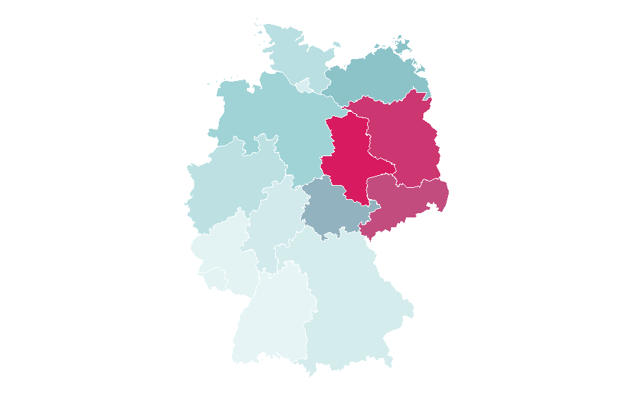 Affinity by region — Alphaville (band), Germany