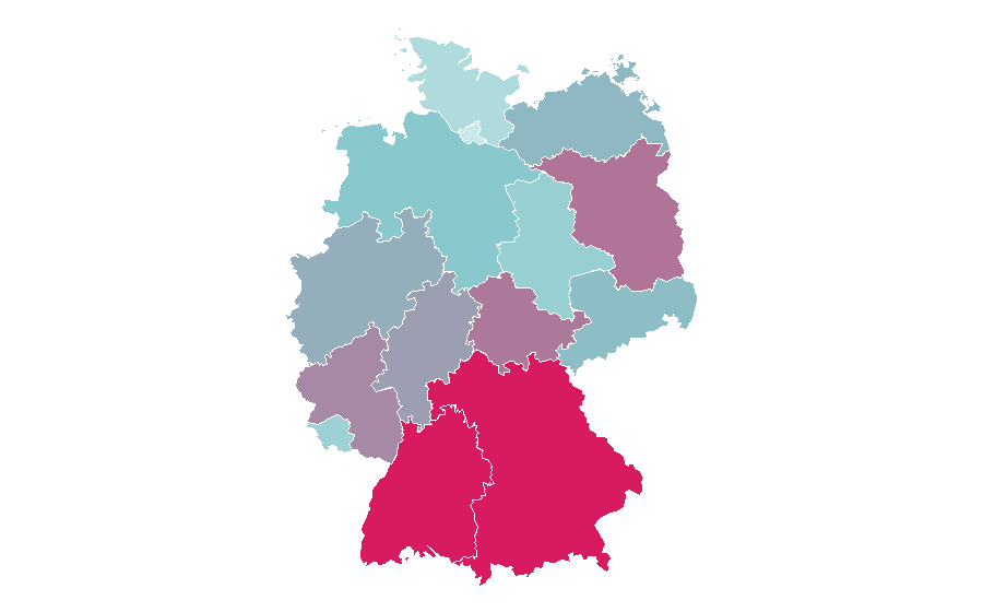 Affinità per regione — Alpinestars, Germania