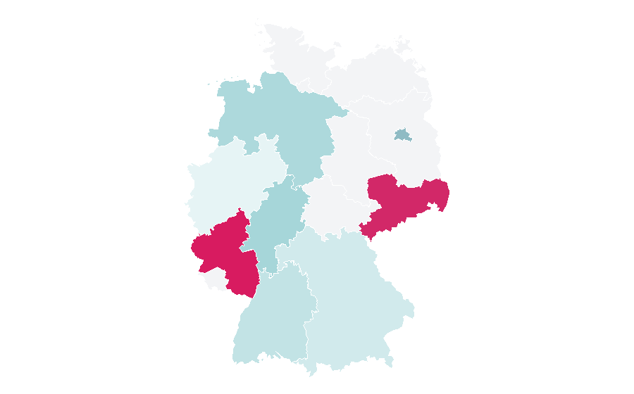 Affinity by region — Alternative fuel vehicle, Germany