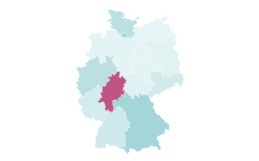 Affinité par région — Ambient music, Allemagne