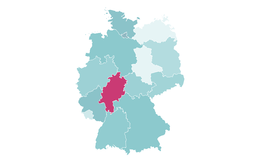 Affinity by region — Amelia Earhart, Germany