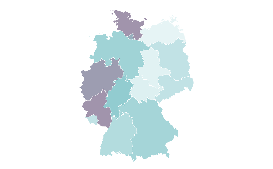 Affinity by region — America Ferrera, Germany