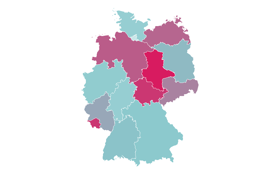 Affinity by region — American Chopper, Germany
