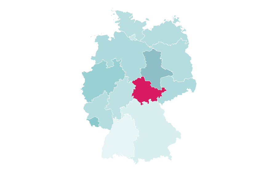 Affinity by region — American Horror Story, Germany