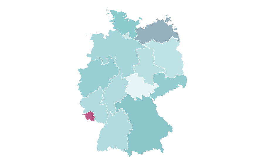 Affinity by region — American Idol, Germany