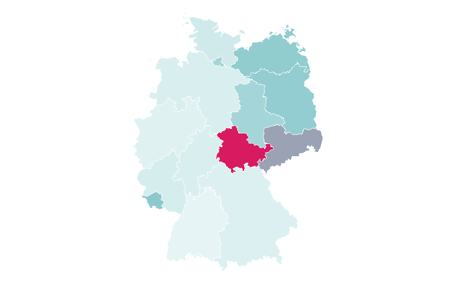 Affinity by region — American whiskey, Germany