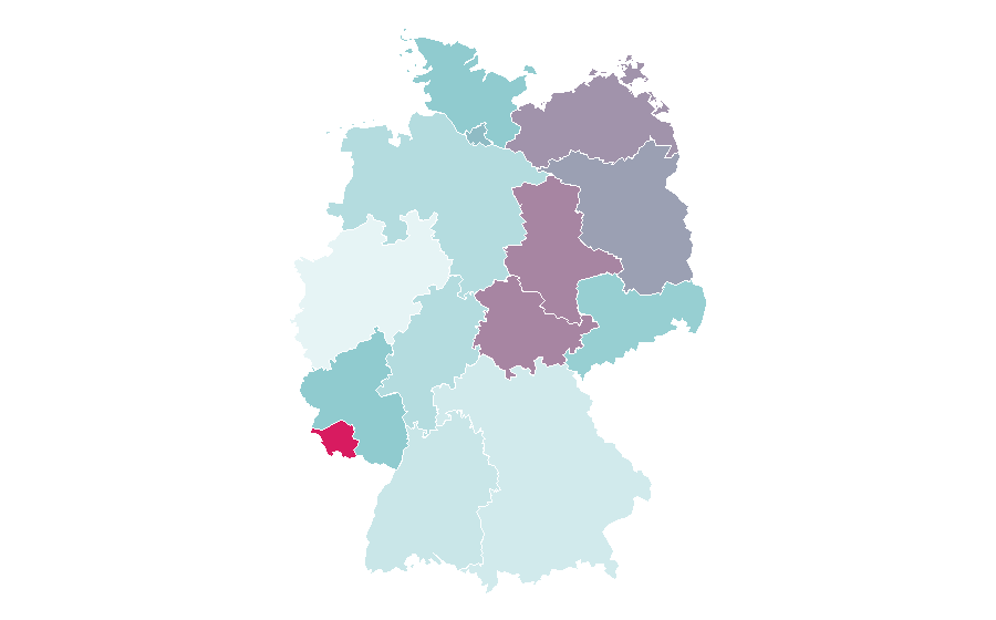 Affinity by region — Americana (music), Germany