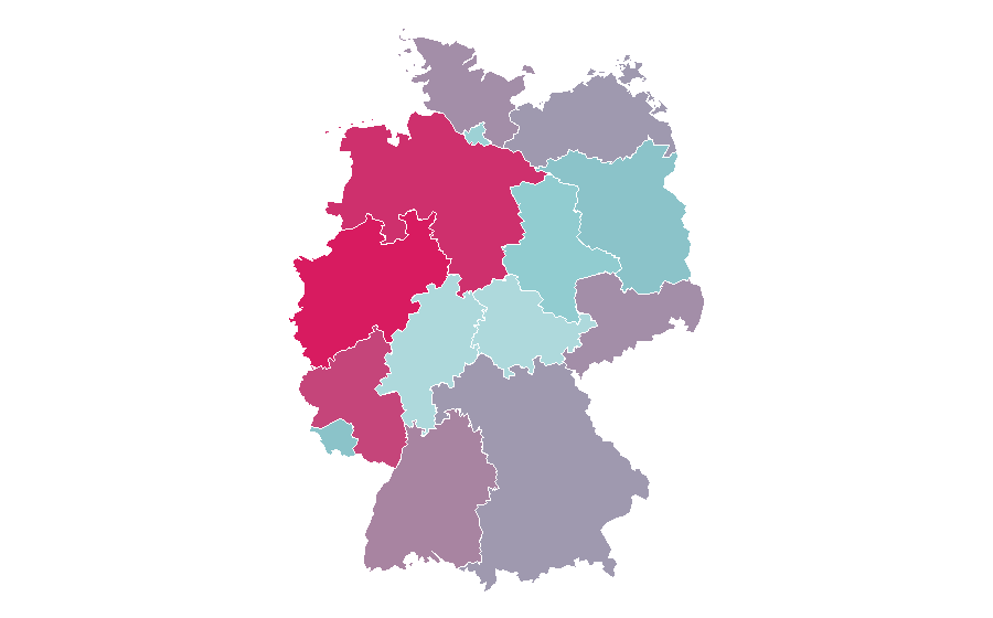 Affinity by region — Amira Pocher, Germany
