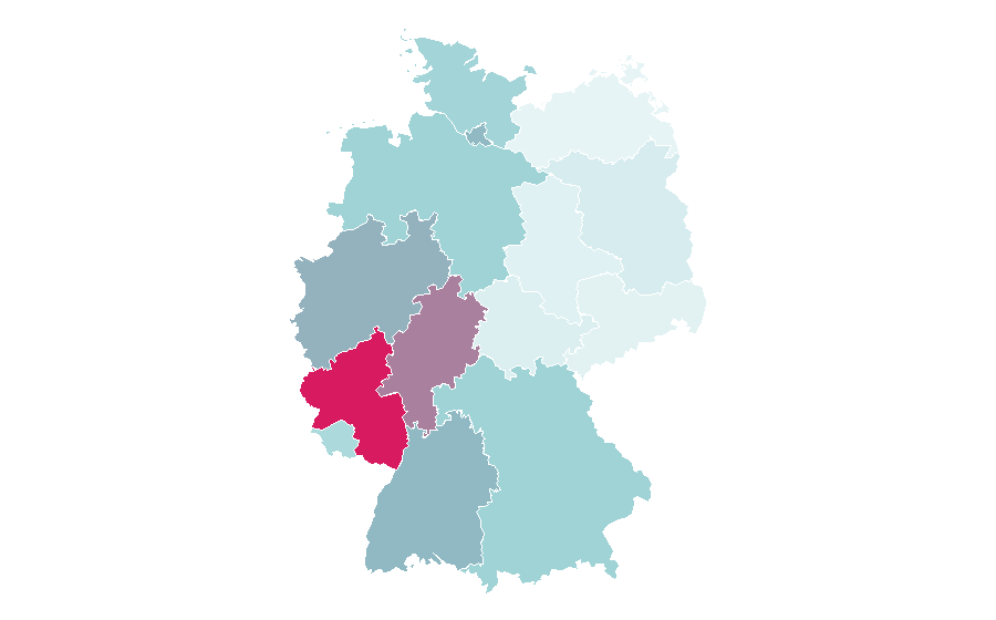 Affinity by region — AMIRI, Germany