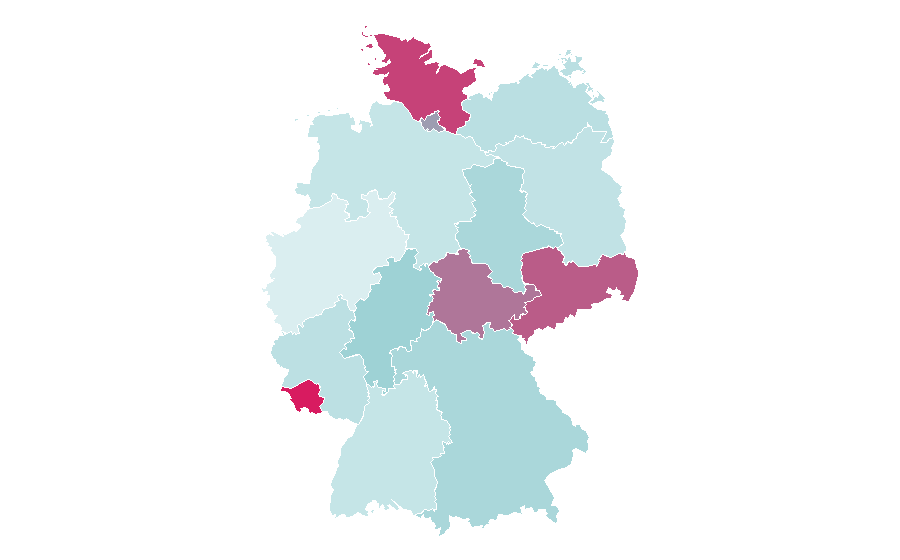 Affinity by region — Amon Amarth, Germany