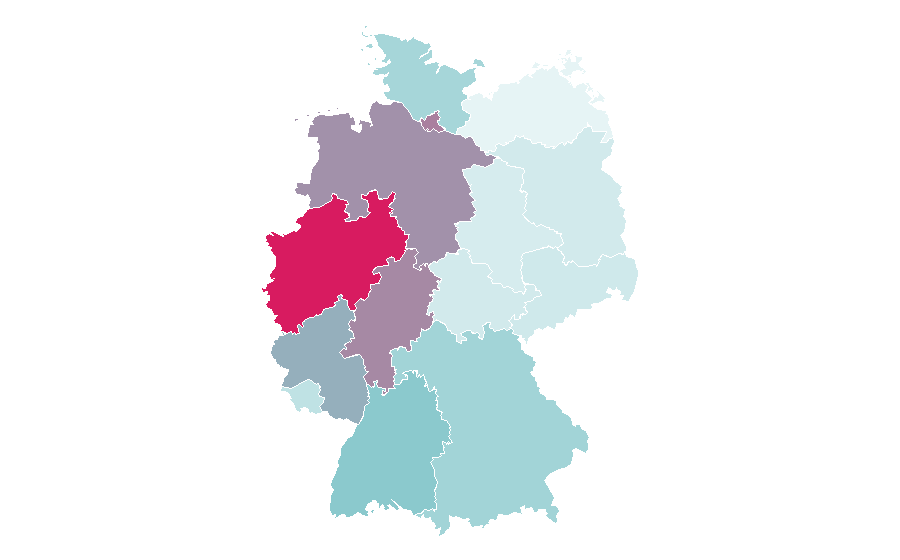 Affinità per regione — Amsterdam, Germania