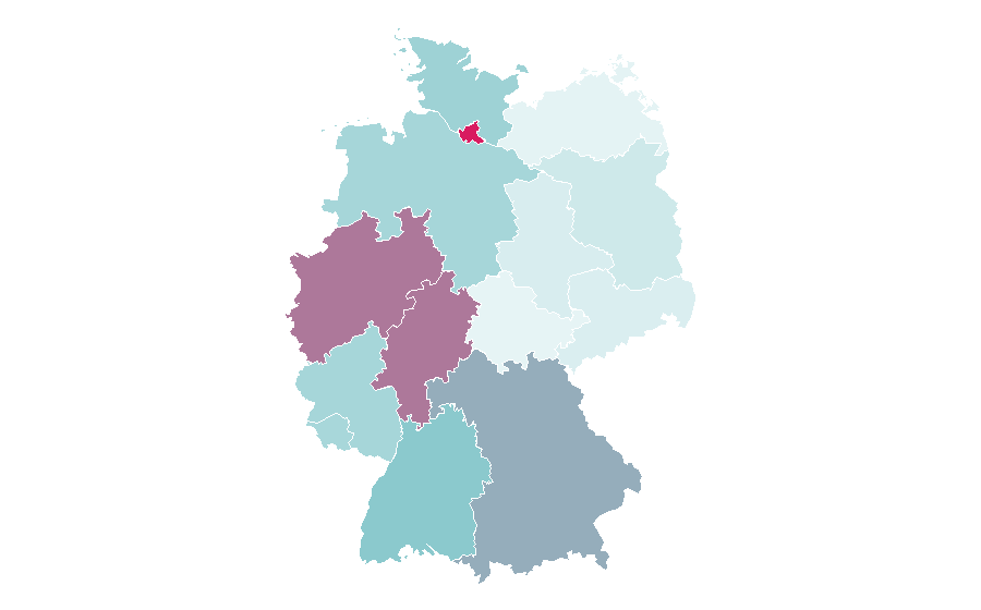 Affinity by region — Anastasia Beverly Hills, Germany