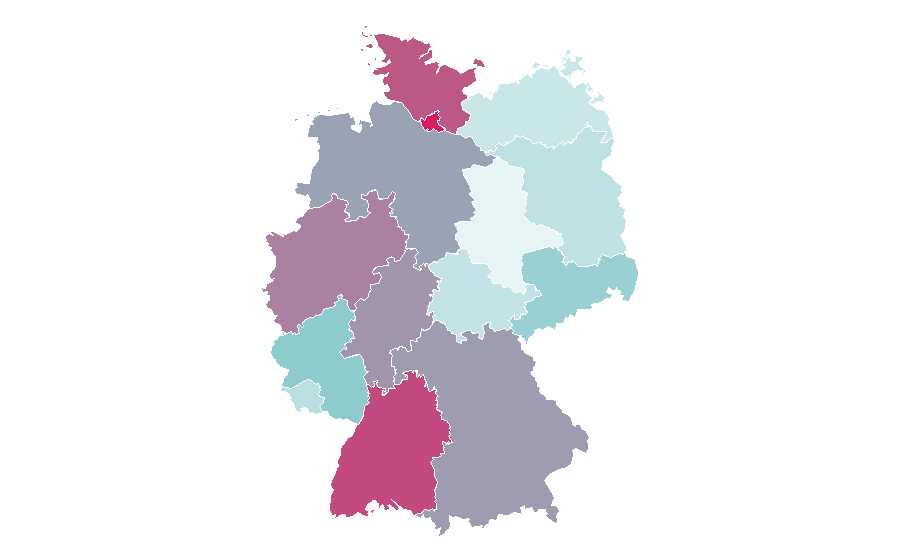 Affinity by region — Andreas Eschbach, Germany