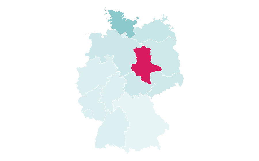 Affinity by region — Andreas Wolff, Germany