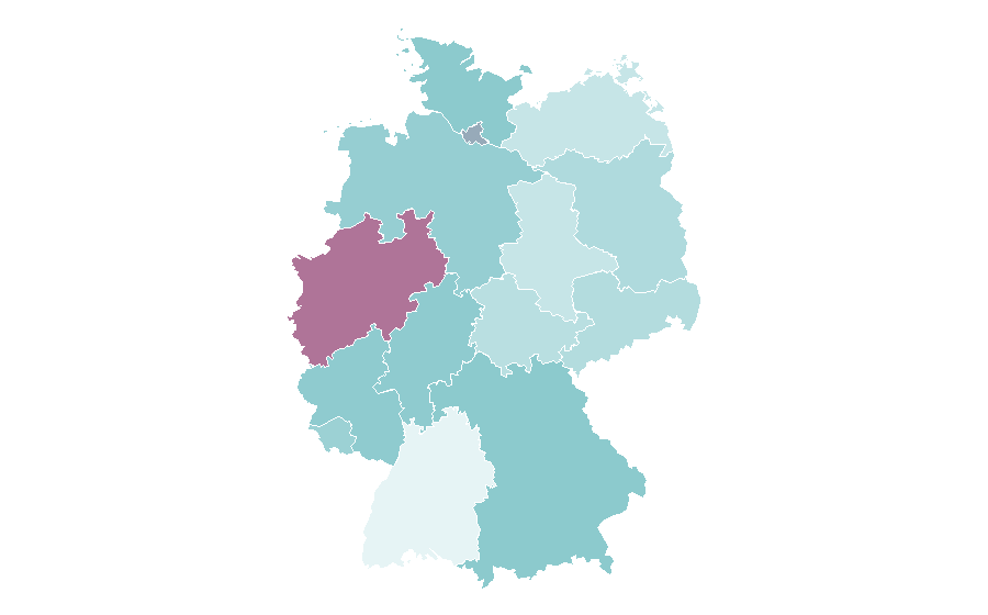 Affinity by region — Andy Samberg, Germany