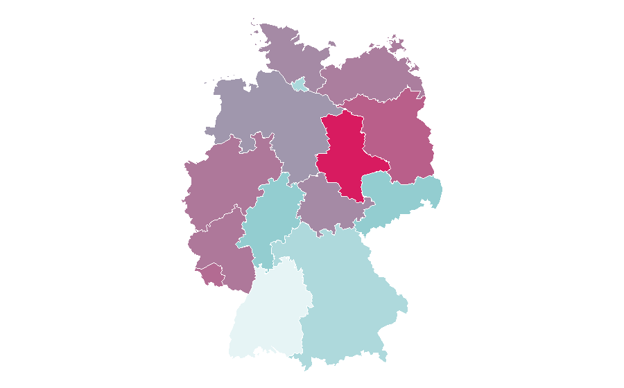 Affinity by region — Angela Bassett, Germany
