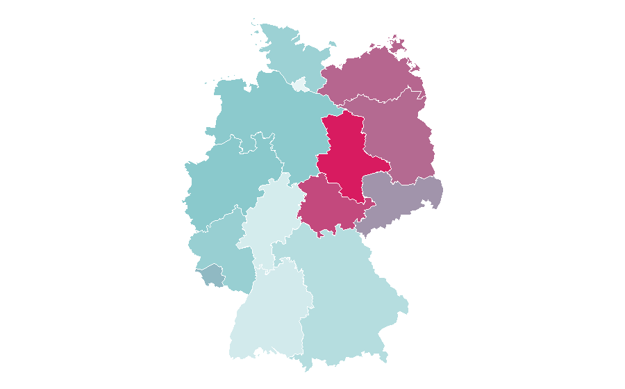 Affinity by region — Angela Finger-Erben, Germany