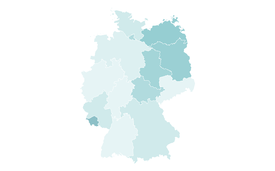Affinity by region — Animal Equality, Germany
