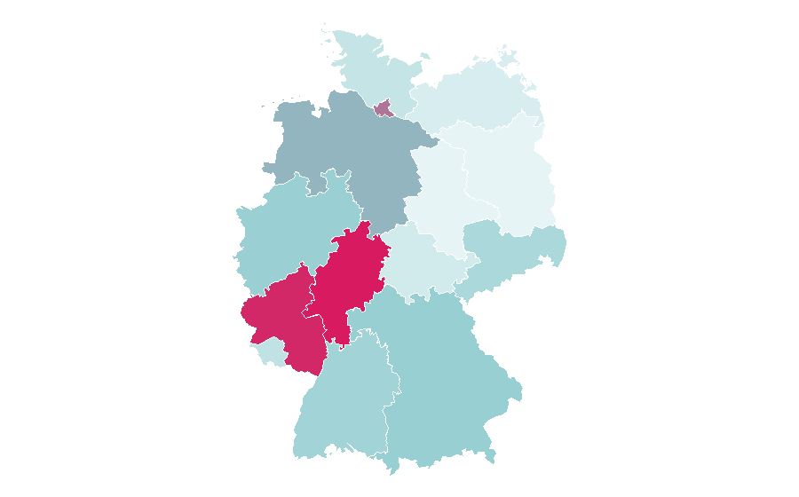 Affinity by region — Animal Farm, Germany