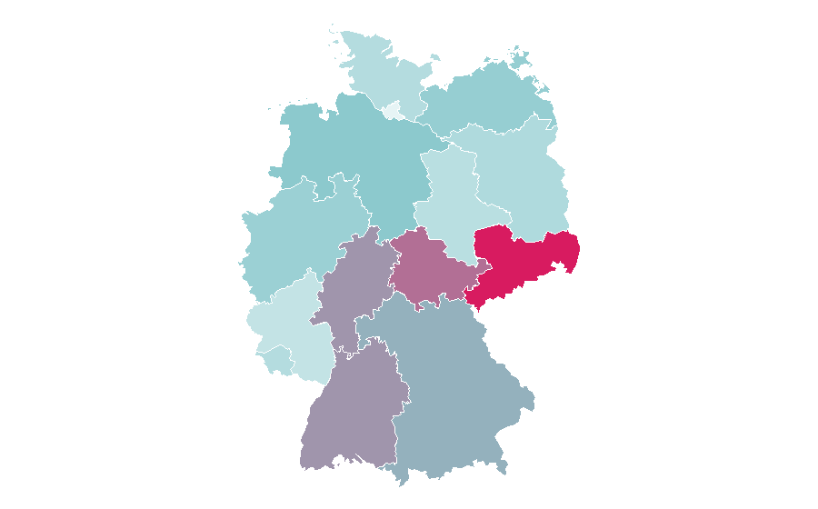 Affinity by region — Animal testing, Germany
