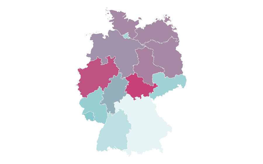 Affinity by region — Animated series, Germany