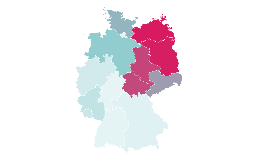 Affinity by region — Anja Kling, Germany