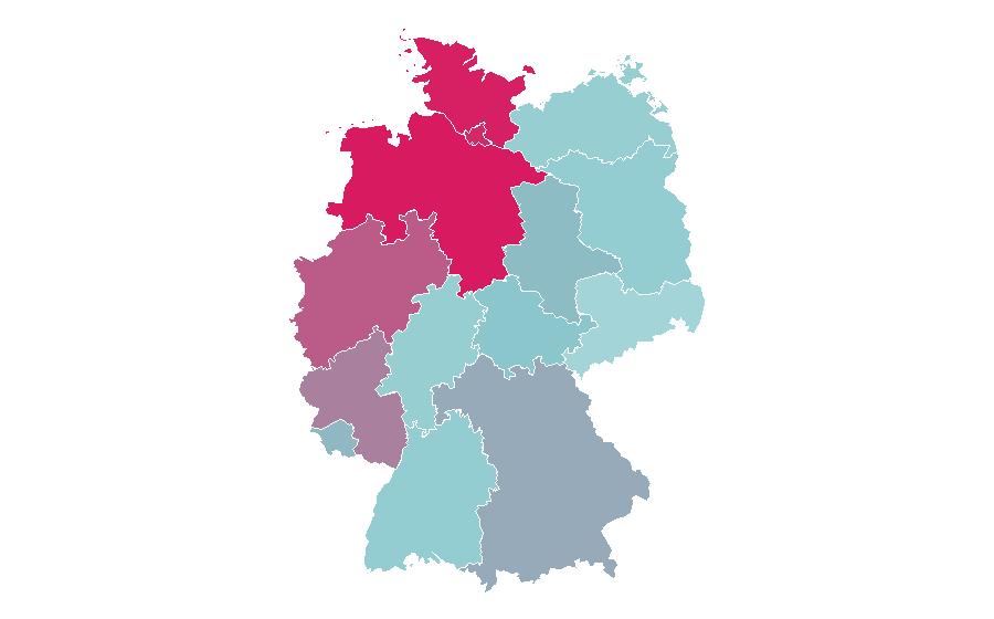 Affinity by region — Ankerkraut, Germany