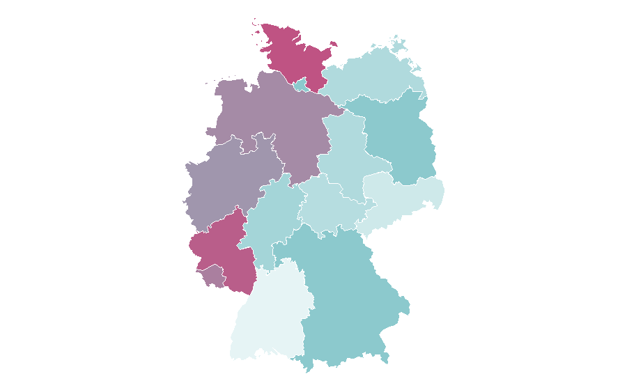 Affinity by region — Ann-Margret, Germany