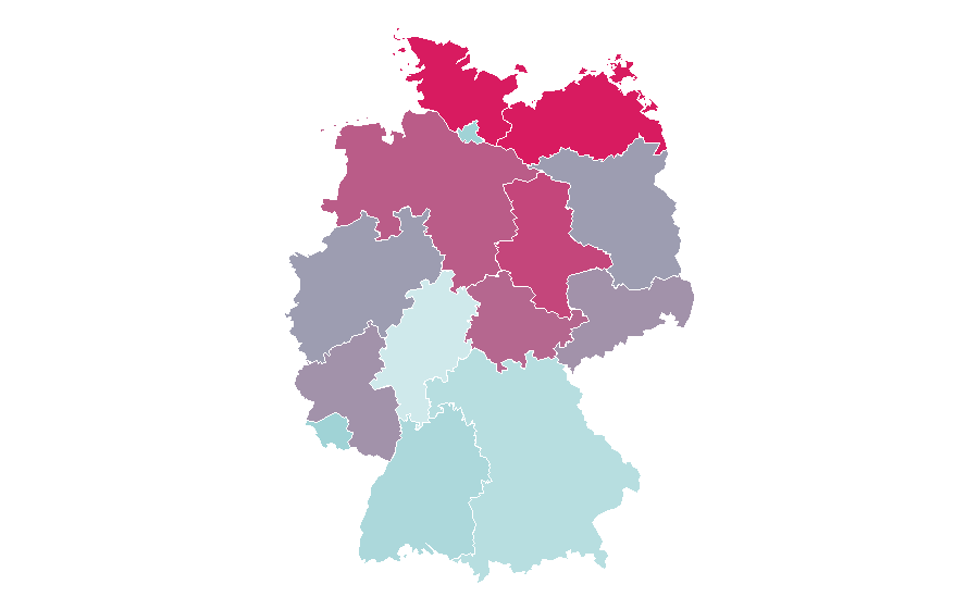 Affinity by region — Anna Ermakova, Germany