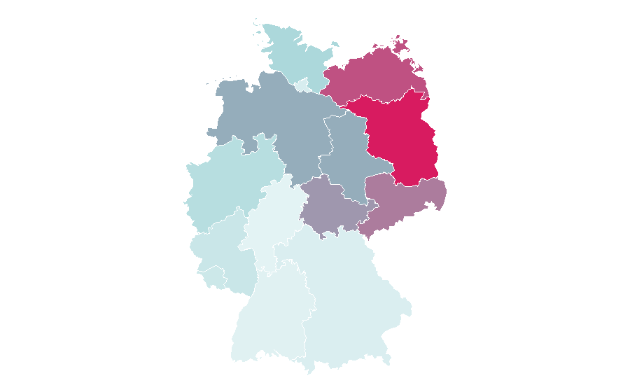 Affinité par région — Anne Wünsche, Allemagne