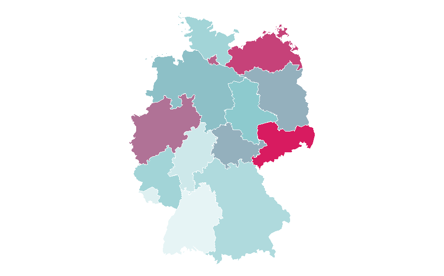 Affinity by region — AnnenMayKantereit, Germany