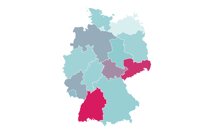 Affinity by region — Annett Kaufmann, Germany
