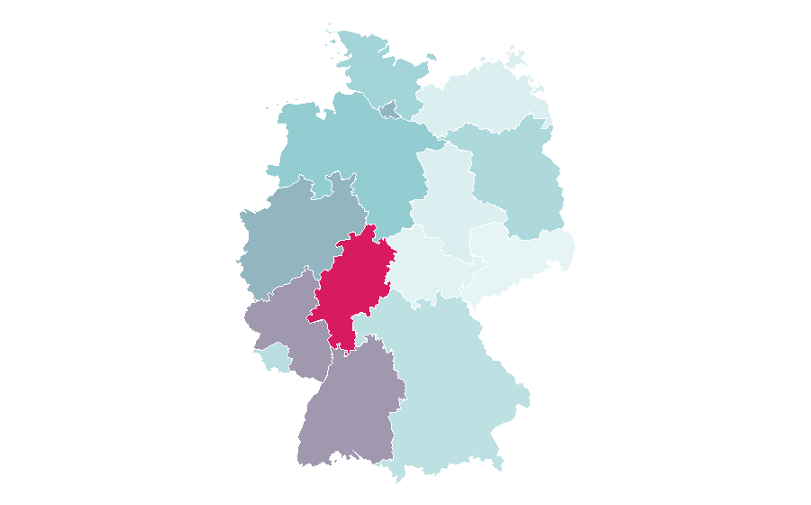 Affinity by region — Annie (musical), Germany