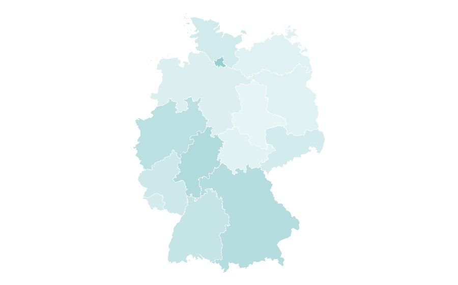 Affinity by region — Anthony Bourdain, Germany