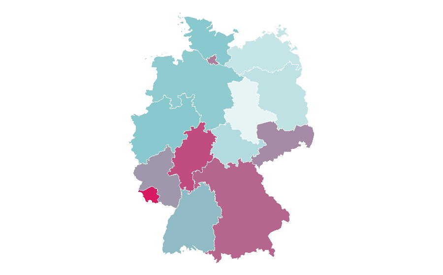 Affinity by region — Anthrax (American band), Germany