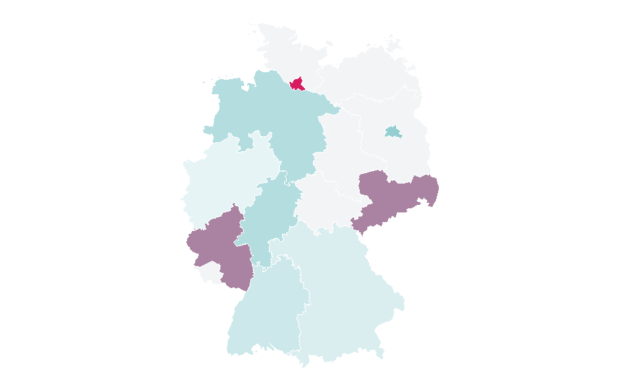 Affinity by region — Anthropology of religion, Germany