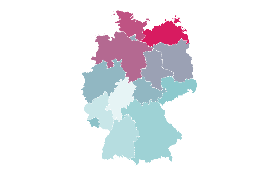 Affinity by region — Anti-theft system, Germany