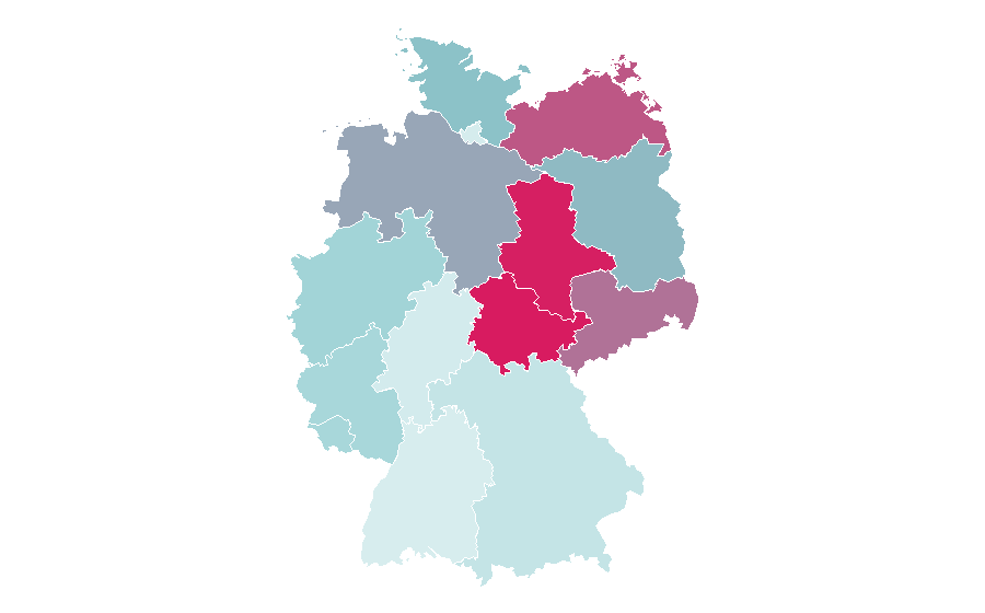 Affinity by region — Antoine Monot, Germany