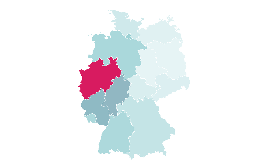 Affinity by region — Antwerp, Germany