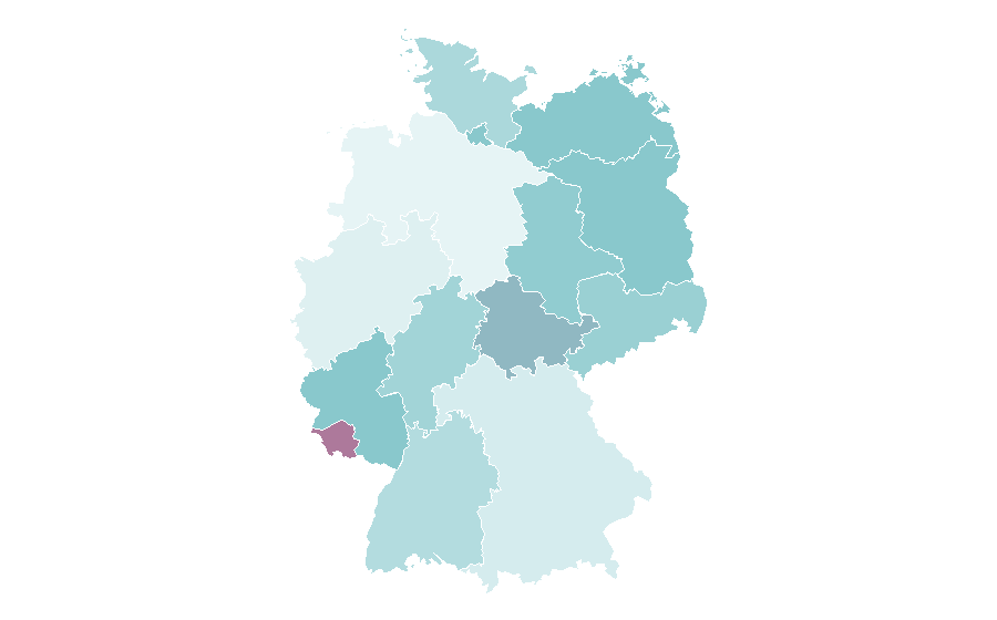 Affinity by region — Aomori Prefecture, Germany